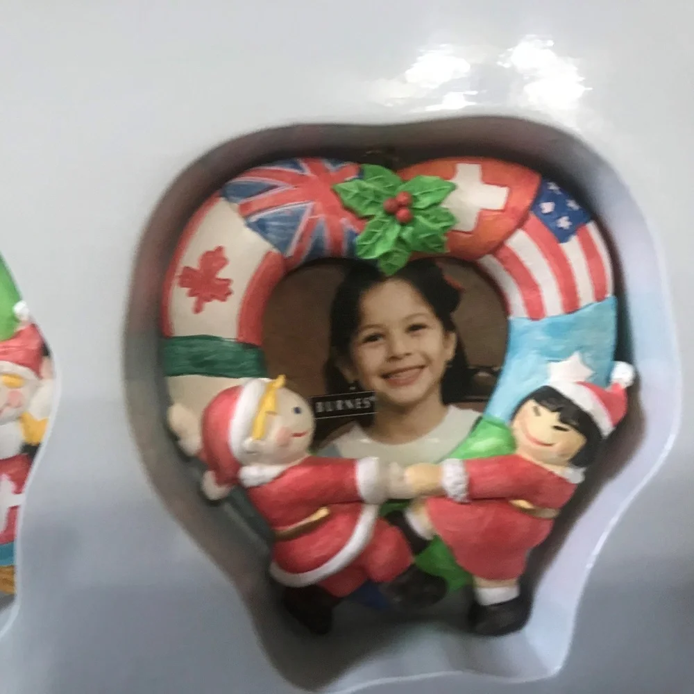 VTG 3 Save The Children Christmas tree ornament